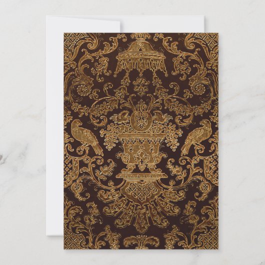  Arabische Lijst huwelijksuitnodigingen Kaart (Achterkant)