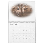 Arabische Manege Kalender (Jan 2027)