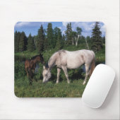 Arabische Mare & Foal 2 Muismat (Met muis)