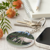 Arabische Mare & Foal 2 Sleutelhanger (Voorkant Rechts)