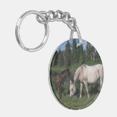 Arabische Mare & Foal 2 Sleutelhanger (Voorkant Links)
