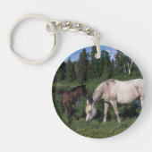 Arabische Mare & Foal 2 Sleutelhanger (Voorkant)