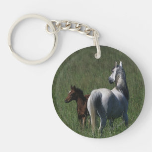 Arabische Mare & Foal Sleutelhanger