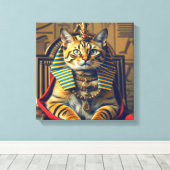 ARABISCHE MAU-FARAO CANVAS AFDRUK (Insitu (Houten vloer))