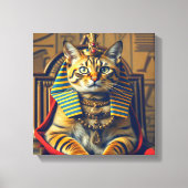 ARABISCHE MAU-FARAO CANVAS AFDRUK (Voorkant)