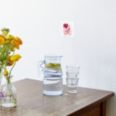 Arabische Moederdag kalligrafie met Rozen Folie Afdrukken (Laag (Keuken))