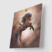 Arabische muur vierkante klok (Hoek)