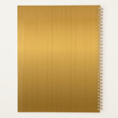 Arabische naam en Letters cirkelen دائرةحرو ف ع ر Planner (Achterkant)