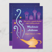 Arabische Nacht 2 Magic Lamp-uitvindingen Kaart (Voorkant / Achterkant)