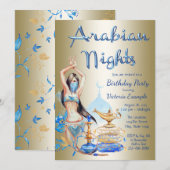 Arabische Nacht Feest Uitnodigingen (Voorkant / Achterkant)