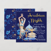 Arabische Nacht Feest Uitnodigingen (Voorkant / Achterkant)