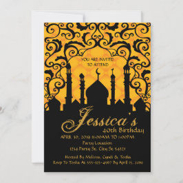 Arabische Nacht, goudfeestdagen Kaart