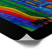 Arabische nacht in het Poster van Berlijn (Hoek)