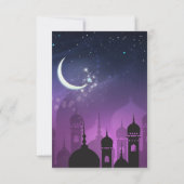 Arabische Nacht Marokkaans Tafelnummer Midden-Oost (Achterkant)