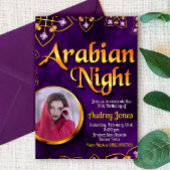 Arabische nacht met foto - Violet Kaart