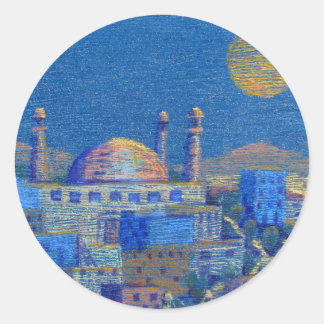 Arabische Nacht Ronde Sticker
