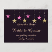 Arabische Nacht sparen het Briefkaart van de Datum (Voorkant)