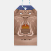 Arabische Nacht Thaise Partij Cadeaulabel (Achterkant)