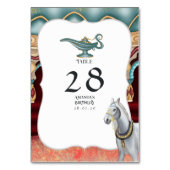 Arabische Nacht Thaise Partij Kaart (Achterkant)