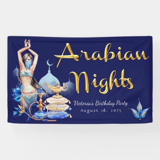 Arabische Nachten Banner (Horizontaal)