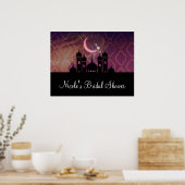 Arabische Nachten Marokkaans Midden-Oosten Feest Poster (Keuken)