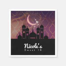Arabische Nachten Marokkaans Midden-Oosten Feest Servetten