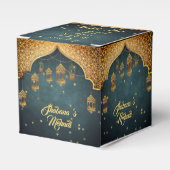 Arabische nachten Mehndi Henna viering Bedankdoosjes (Voorkant Zijde)