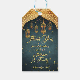 Arabische nachten Mehndi Henna viering gunst Cadeaulabel