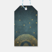 Arabische nachten Mehndi Henna viering gunst Cadeaulabel (Achterkant)