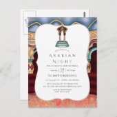 Arabische Nachten Thema Feest Briefkaart (Voorkant / Achterkant)