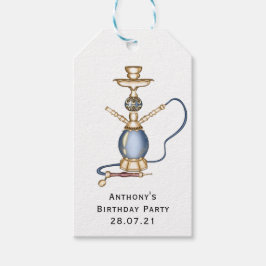 Arabische Nachten Thema Feest Cadeaulabel