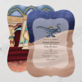 Arabische Nachten Themareceptie Kaart (Voorkant / Achterkant)