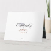 Arabische Paard Kaart (Achterkant)