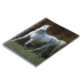 Arabische paarden aan het rijden 1 notitieboek (Linkerzijde)