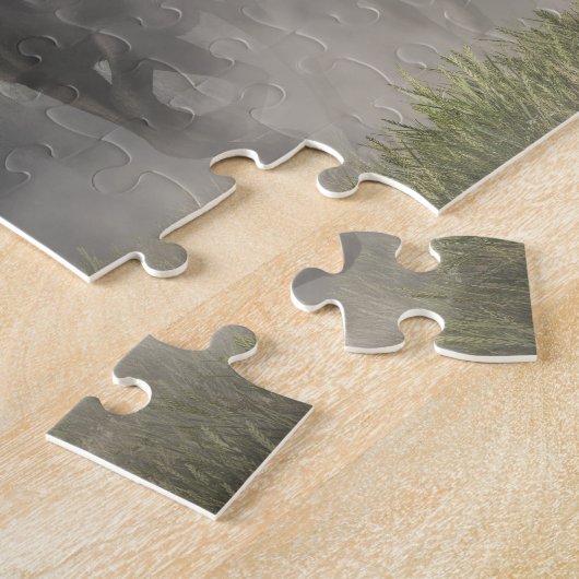 Arabische paarden legpuzzel (Zijkant)