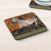 Arabische paarden: najaar 1 bier onderzetter (Linkerzijde)