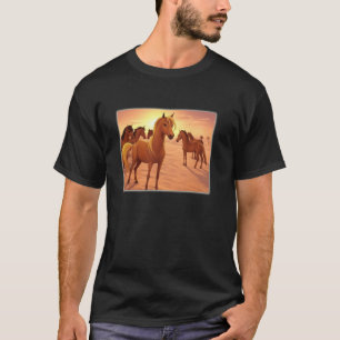 Arabische paarden t-shirt