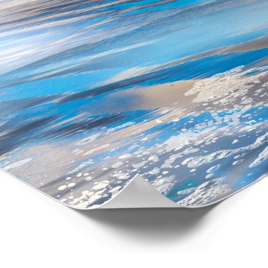 Arabische paarden van Stellar-eiland #2 Poster (Hoek)