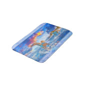 Arabische paarden van STELLAR-EILAND Badmat (Gekanteld)