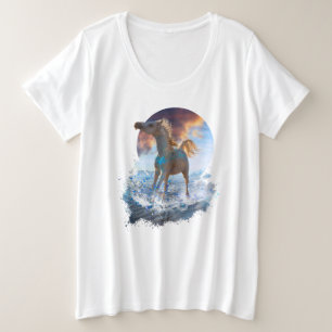 ARABISCHE PAARDEN VAN STELLAR ISLAND GROTE MAAT T-SHIRT
