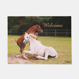 Arabische paarden Welkom Doormat Deurmat