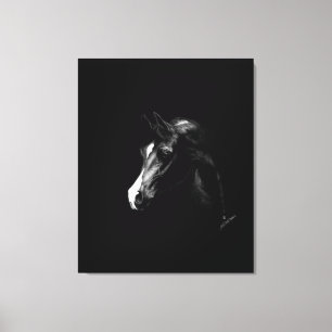 Arabische paardenkunst canvas afdruk