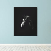 Arabische paardenkunst canvas afdruk (Insitu (Houten vloer))