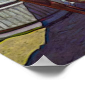 Arabische paardenkunst poster (Hoek)