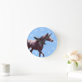 Arabische paardenmuur ronde klok (Huis)