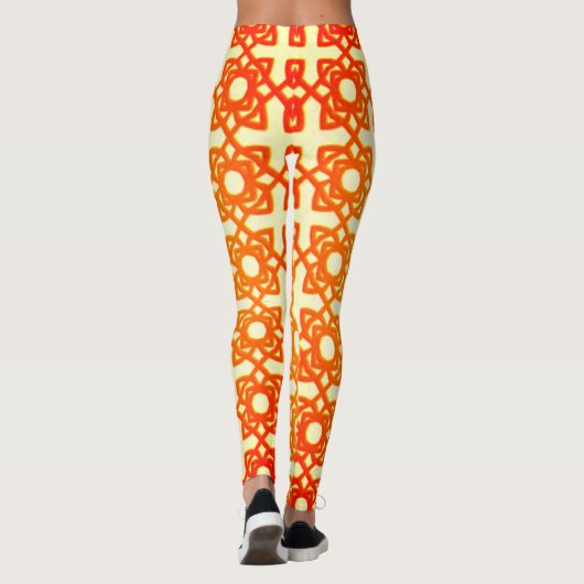Arabische patroon leggings (Achterkant)