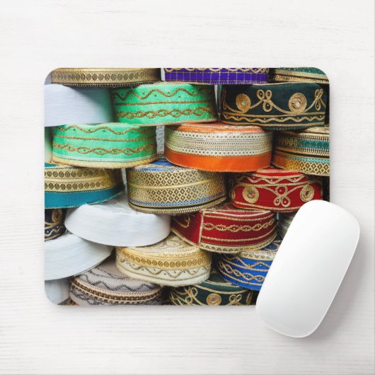 Arabische Petten op de markt Muismat (Met muis)