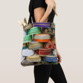 Arabische petten op de markt tote bag (Dichtbij)