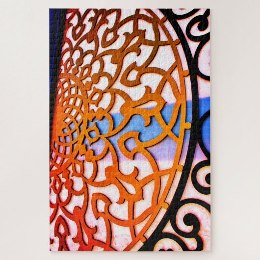 Arabische poort legpuzzel (Verticaal)