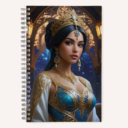 Arabische prinses notitieboek (Voorkant)